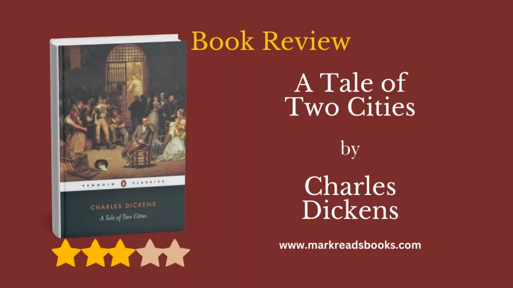 A Tale of Two Cities by Charles Dickens blog title graphic