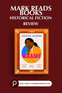 Graphic of Maame by Jessica George Review Pinterest pin