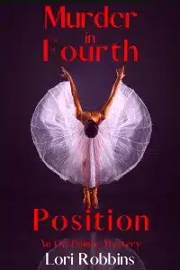Graphic of Murder in the Fourth Position by Lori Robbins book cover