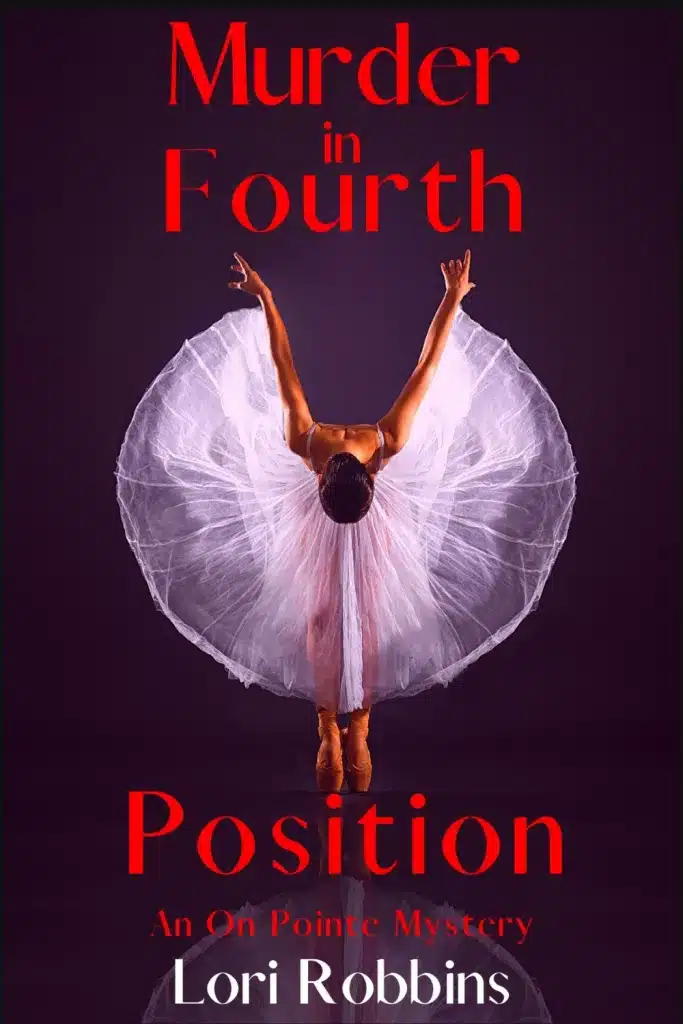 Graphic of Murder in the Fourth Position by Lori Robbins book cover