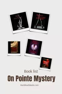 Graphic of On Pointe Series by Lori Robbins Pinterest pin