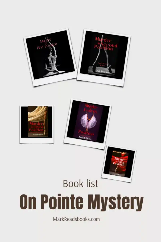 Graphic of On Pointe Series by Lori Robbins Pinterest pin