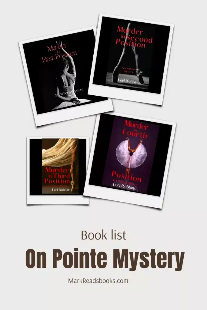 Graphic of On Pointe Series by Lori Robbins Pinterest pin