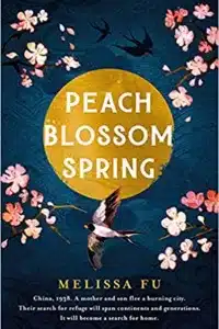 graphic of Peach Blossom Spring by Melissa Fu Book cover