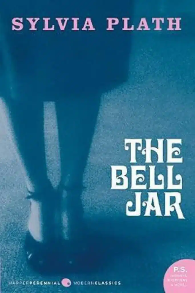 graphic of The Bell Jar by Sylvia Plath Book cover