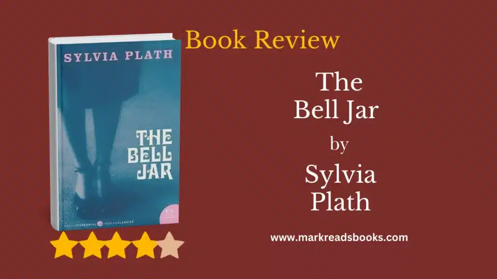 The Bell Jar by Sylvia Plath blog title graphic