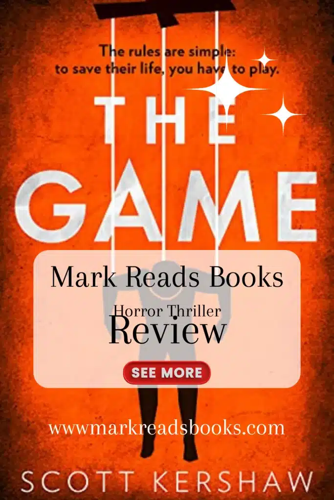 the graphic of The Game by Scott Kershaw review Pinterest pin