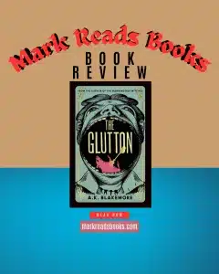 graphic of The Glutton by A.K. Blakemore review Instagram post