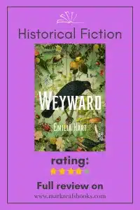 graphic of Weyward by Emilia Hart Pinterest pin