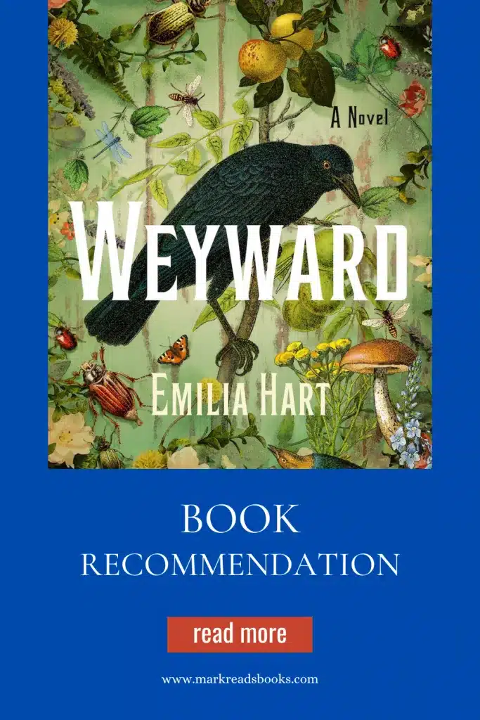 graphic of Weyward by Emilia Hart Pinterest pin