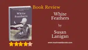 White Feathers by Susan Lanigan blog title graphic