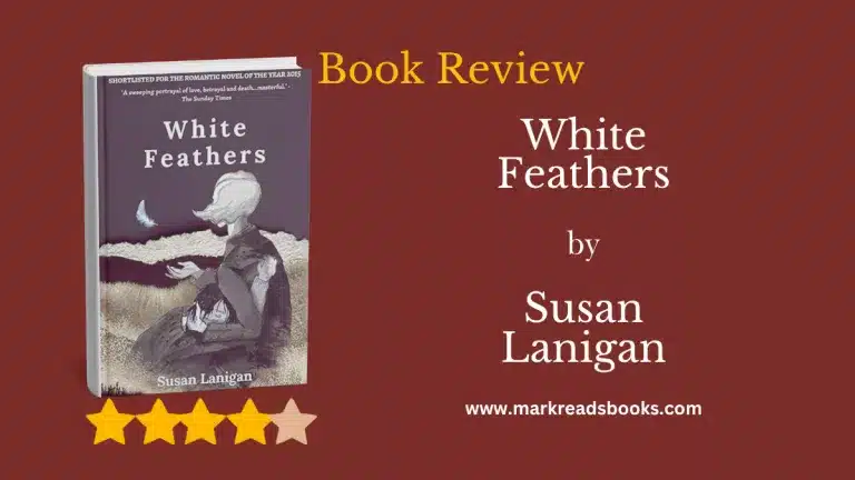 White Feathers by Susan Lanigan blog title graphic