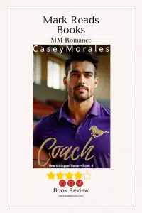 graphic of Coach by Casey Morales review Pinterest pin