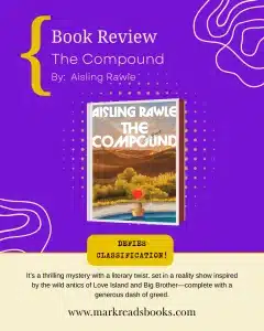 graphic of The Compound by Aisling Rawle review Instagram post