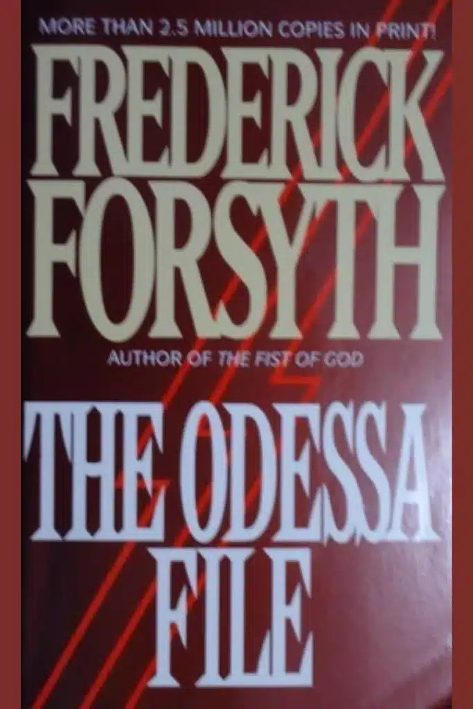 graphic of The Odessa File by Frederick Forsyth Book cover