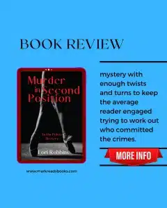 Murder in Second Position by Lori Robins review Instagram post