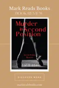 Murder in Second Position by Lori Robins review Pinterest pin