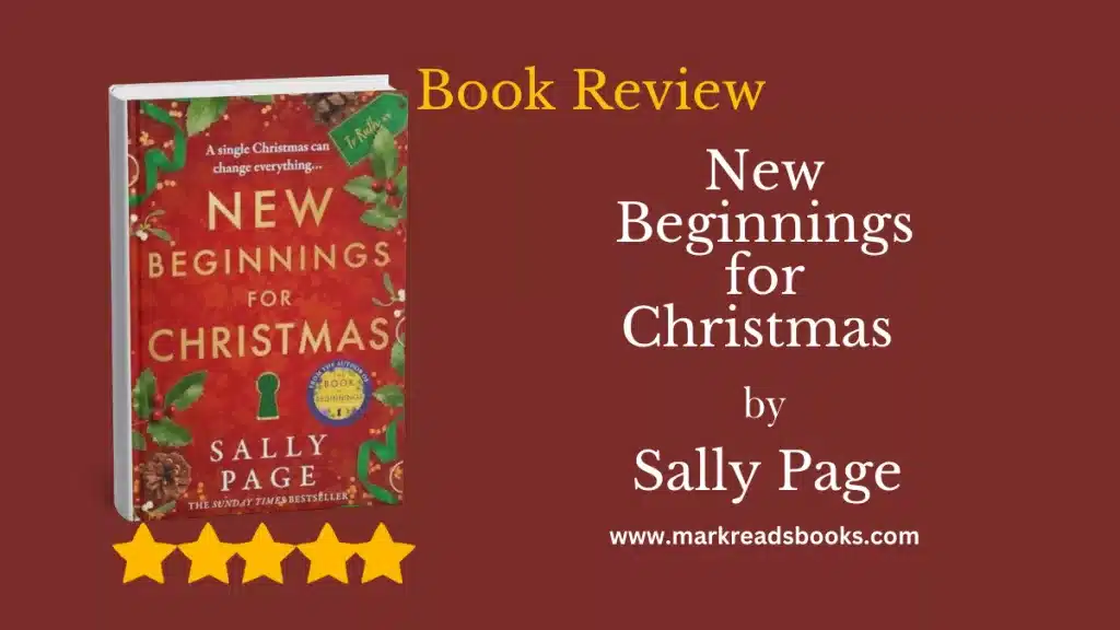 New Beginnings for Christmas by Sally Page blog title graphic