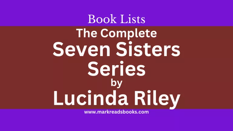 The Seven Sisters series by Lucinda Riley blog title graphic