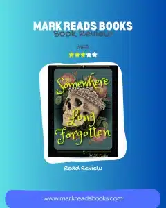 Graphic of Somewhere Long Forgotten by M.J.E. Clubb review Instagram post