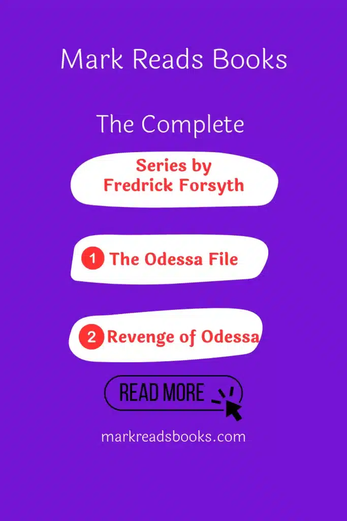 The Odessa Series by Frederick Forsyth wb Pinterest pin