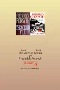 The Odessa Series by Frederick Forsyth wb Pinterest pin 2