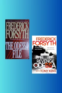 graphic of The Odessa Series by Frederick Forsyth book covers