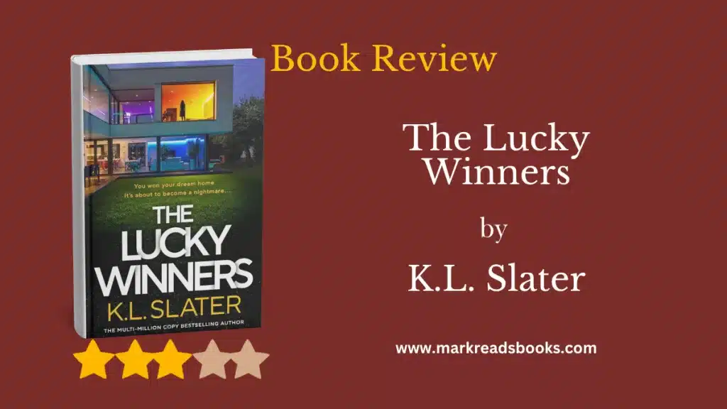 The Lucky Winners by K.L. Slater blog title graphic
