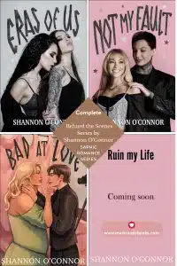 Behind the Scenes Series by Shannon O'Connor Pinterest pin