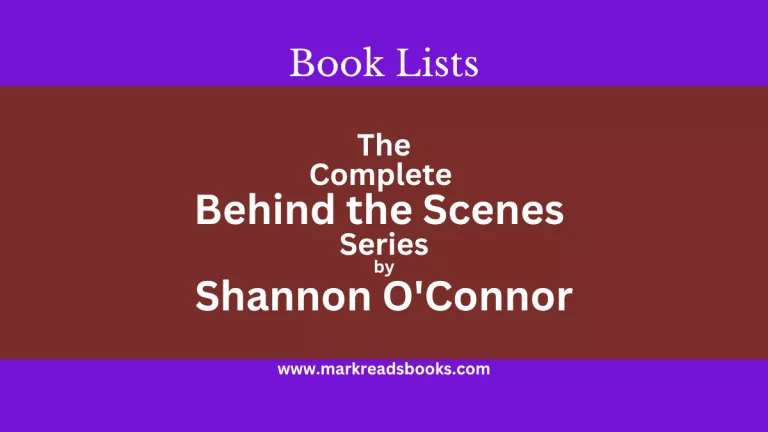 Behind the Scenes Series by Shannon O'Connor blog title graphic