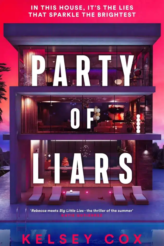 Graphic of Party of Liars by Kelsey Cox Book cover