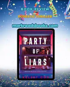 Graphic of Party of Liars by Kelsey Cox Instagram post