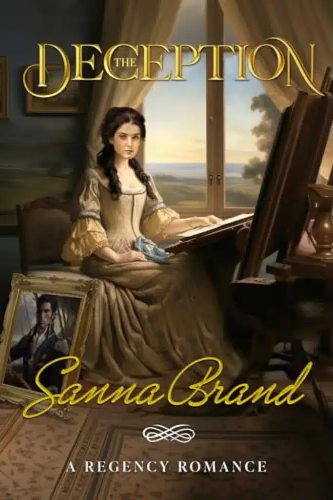 graphic of The Deception by Sanna Brarnd Book cover
