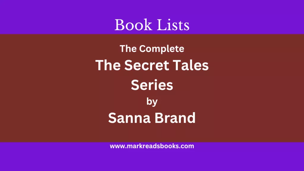 The Secret Tales Series by Sanna Brand Book list blog post title graphic
