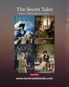 graphic of The Secret Tales Series by Sanna Brand suitable for Instagram