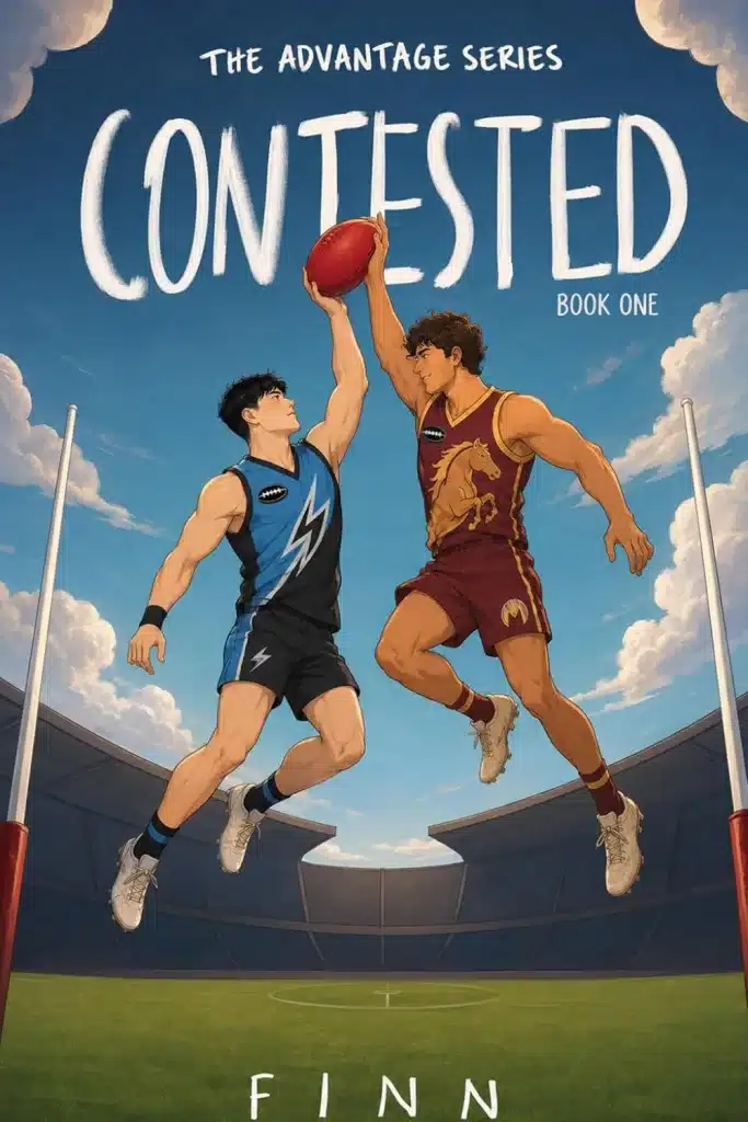 graphic of Contested by Finn Book cover