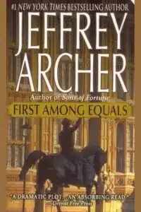 Graphic of First Among Equals by Jeffrey Archer book cover
