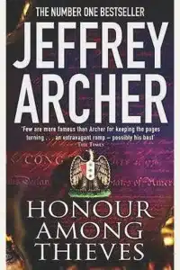 graphic of Honour Among Thieves by Jeffrey Archer Book cover