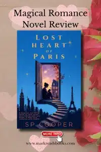graphic of Lost Heart of Paris by S.P. Cooper review Pinterest pin