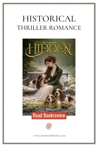 graphic of The Hidden by Sanna Brand review Pinterest pin