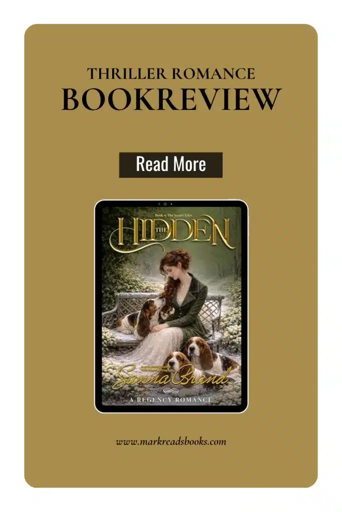 graphic of The Hidden by Sanna Brand review Pinterest pin