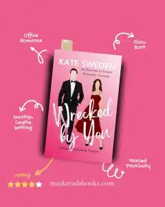 graphic of Wrecked By You by Kate Sweden review Instagram post