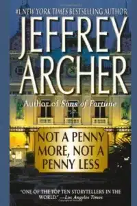 graphic of Not a Penny More, Not a Penny Less by Jeffrey Archer book cover