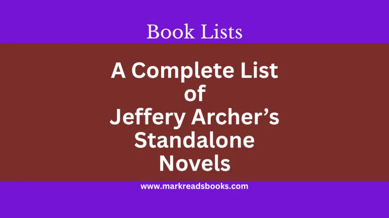 standalone novels by Jeffrey Archerblog title graphic